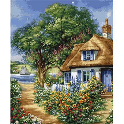 Embroidery kit Summer Landscape