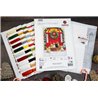 Embroidery kit Santa’s Delivery