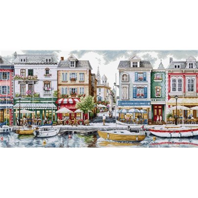 Embroidery kit Quayside