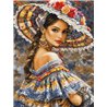 Embroidery kit The Mexican Fest (petit point)