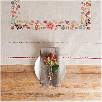 Vorgezeichneter Deckepackung Waldtiere