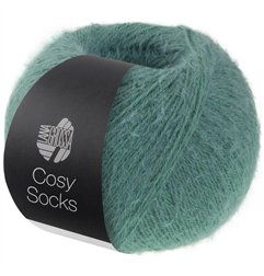 Cosy Socks 06 Saliegroen