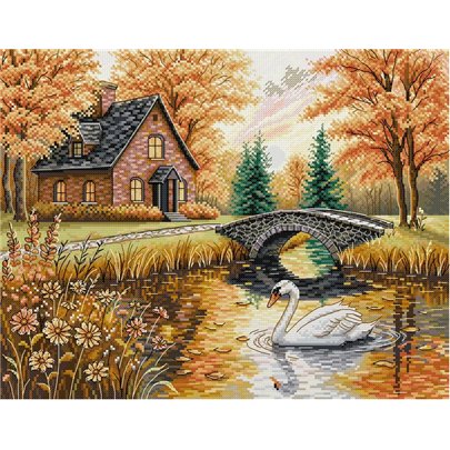 Embroidery kit Enchanting Autumn