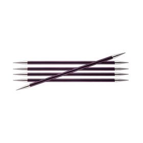  Knitpro Zing double pointed needles 6 mm