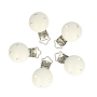   Wood pacifier clip white