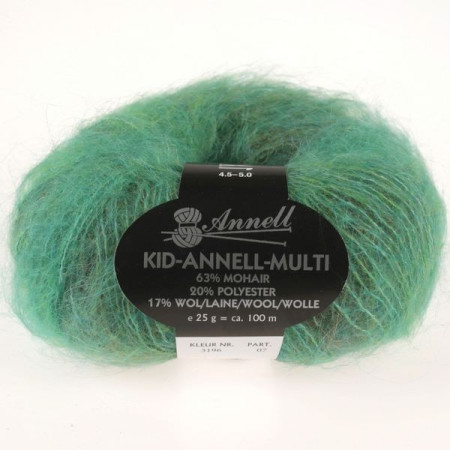 Strickwolle Annell Kid Annell Multi 3196
