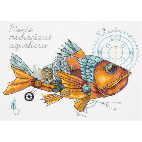 Panna Stickset Mechanischer Fisch