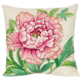 Panna Coussin à broder Pivoine Vintage
