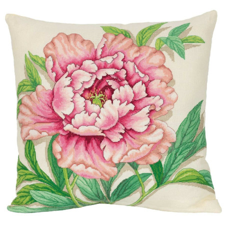Panna Stitch Cushion kit  Vintage Peony (Cusion Front)