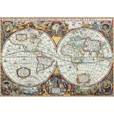 Panna Embroidery kit Map of the World